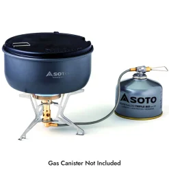 SOTO Fusion Trek Stove with Micro Regulator