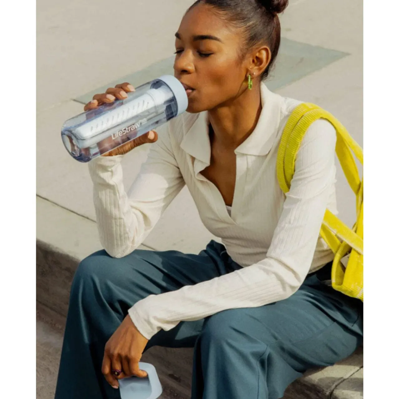 Pure Clear GO 2.0 Water Filter Bottle - 1L