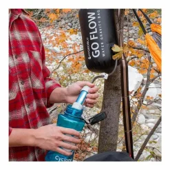 HydroBlu Go Flow Water Gravity Bag with Versa Flow Water Filter