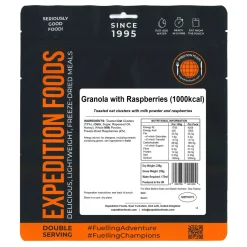 Expedition Foods Granola with Raspberries (Double Serving)