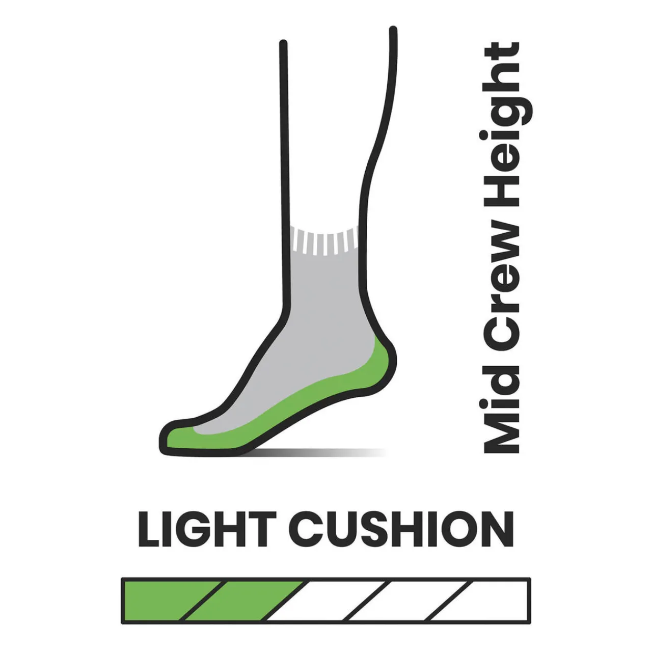Smartwool Hike Light Cushion Mid Crew Socks