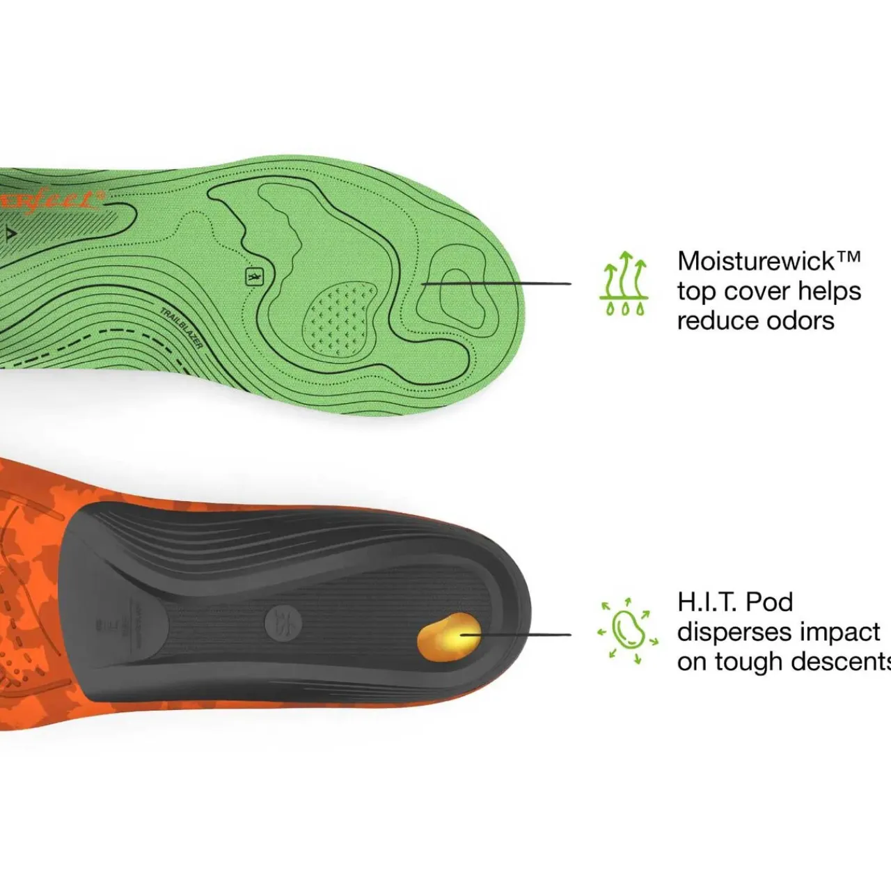 Superfeet Hike Support Insoles