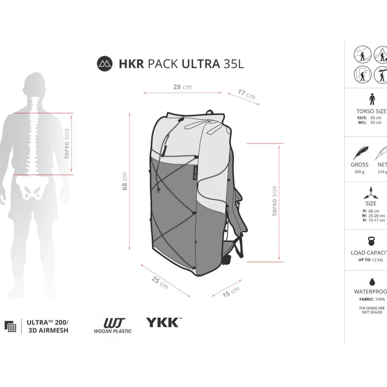 Liteway HKR Pack Ultra 35L