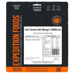Expedition Foods Hot Cereal with Mango (Double Serving)
