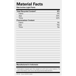 Rab Incline Light Pants