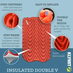Big Agnes Insulated Double V Sleeping Mat