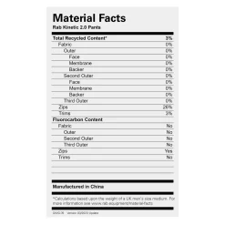 Rab Kinetic 2.0 Pants