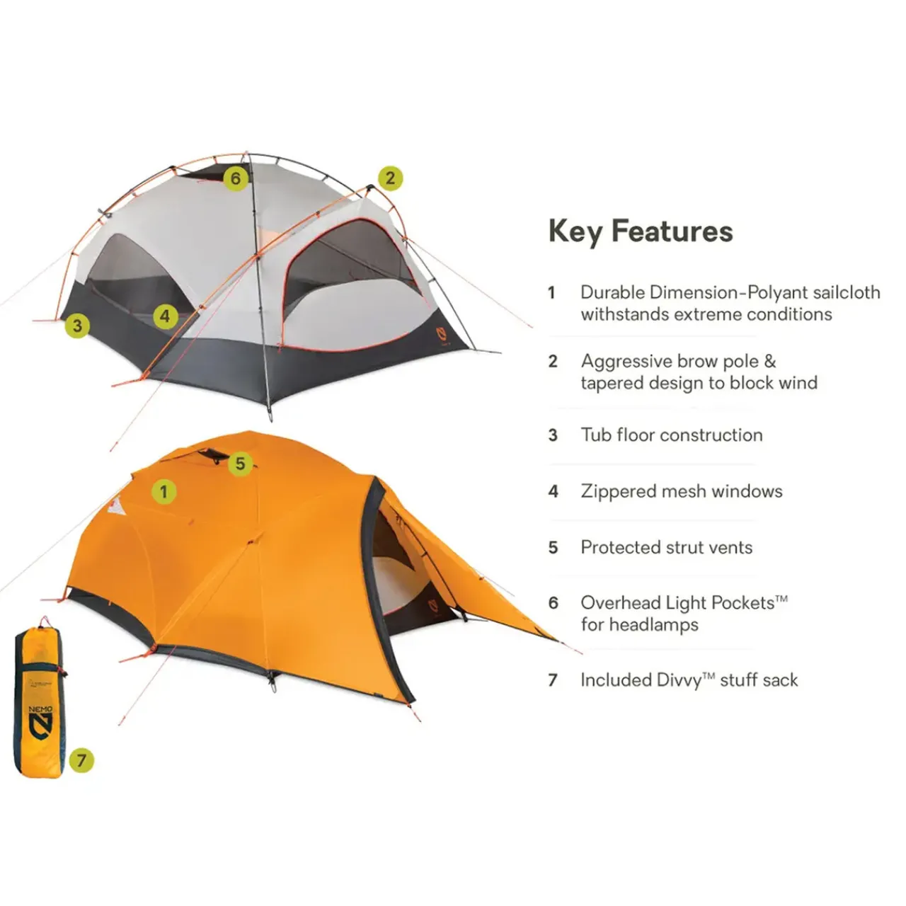 Nemo Kunai 3P Tent