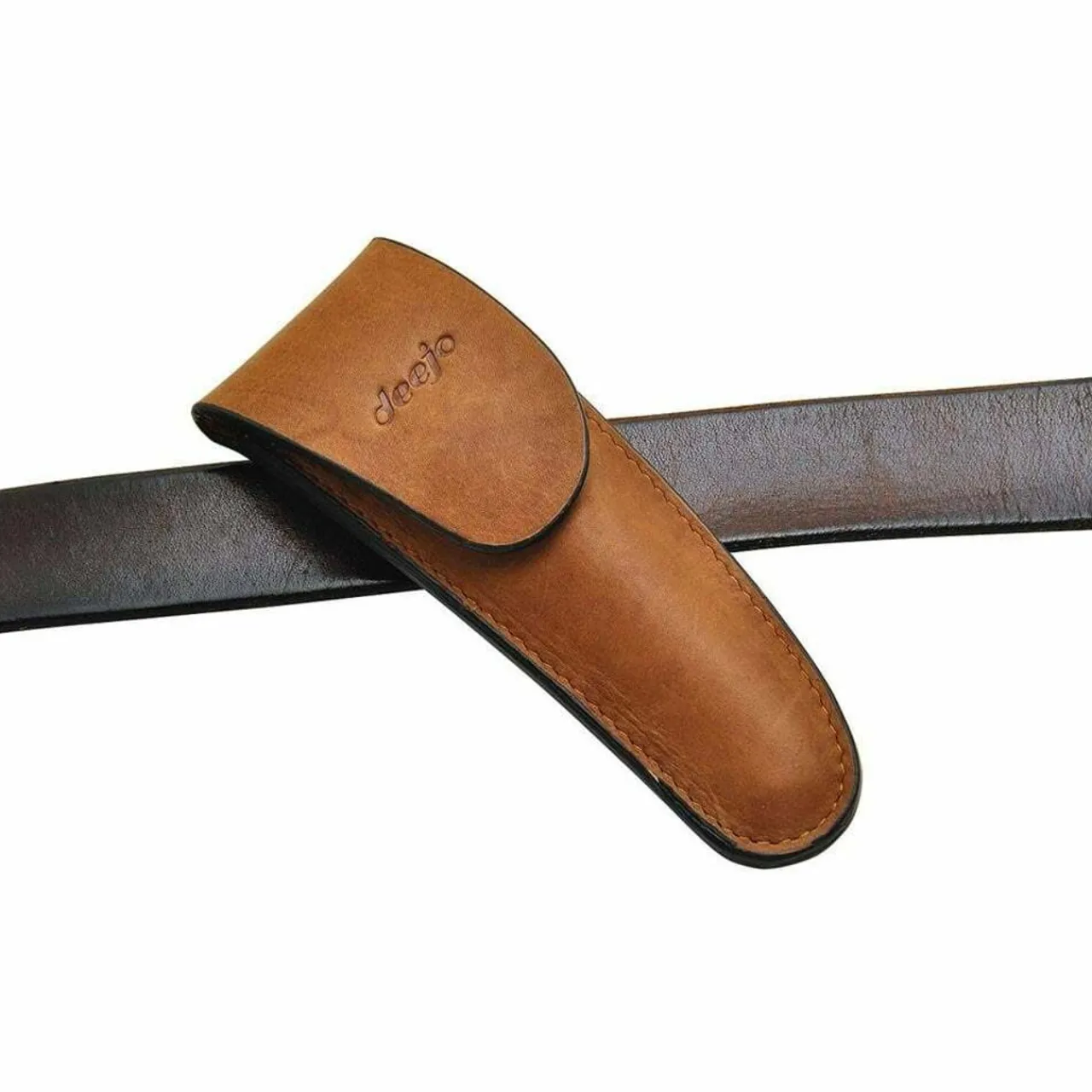 Deejo Leather Belt Sheath for 37g Knife