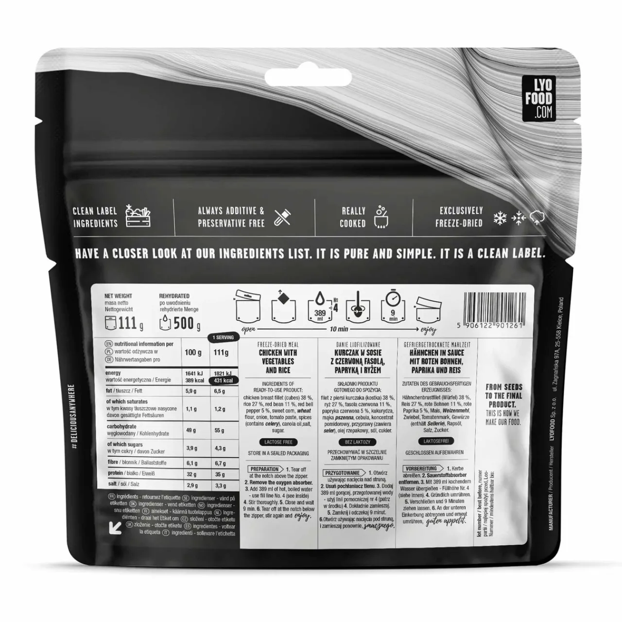 LYO Mexican Dish (Big Pack)