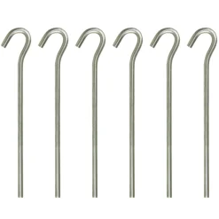 Gram-counter Gear Mild Steel Round Wire Skewers 18cm - 6 Pack