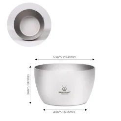 TOAKS 50ml Titanium Shot Glass