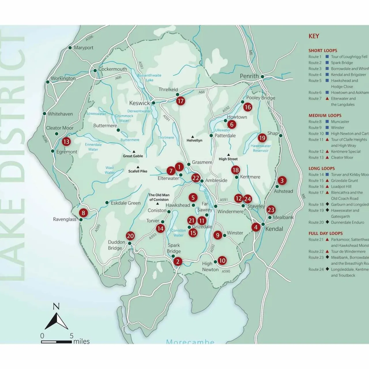 Cicerone Mountain Biking in the Lake District