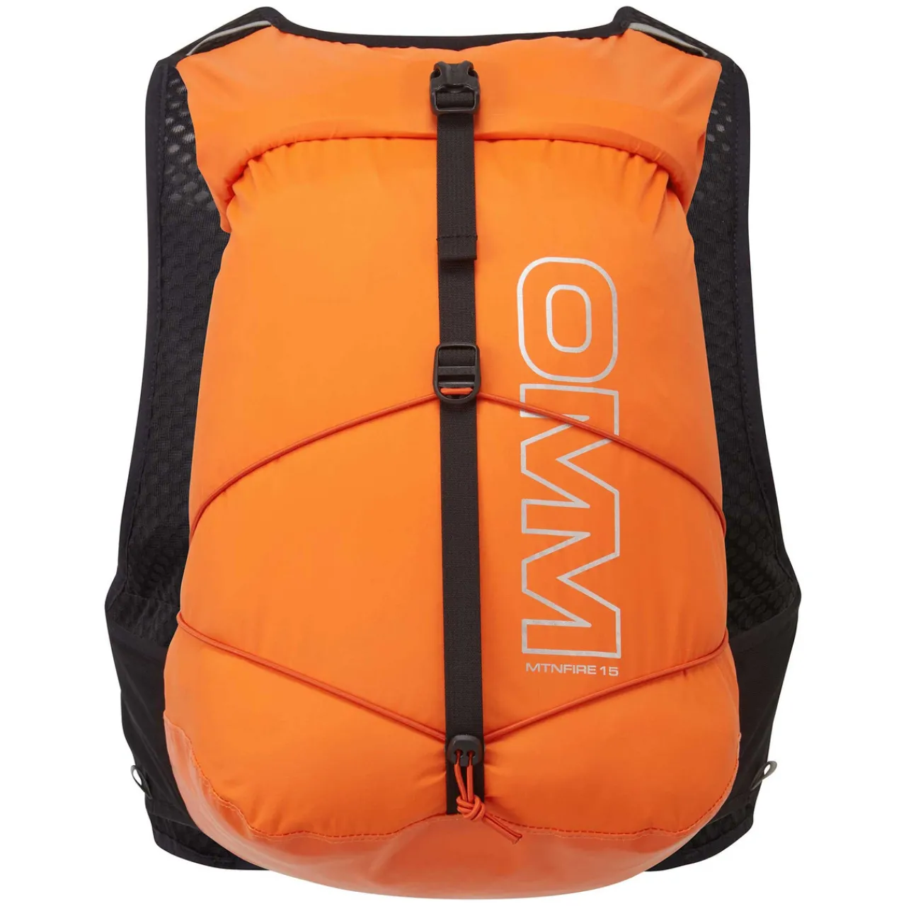 OMM MountainFire 15 Vest Pack with 2 x 350ml Flexi Flasks