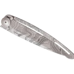 Deejo Naked 37g Knife - Topography
