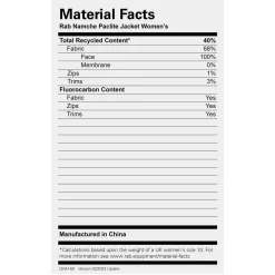 Rab Namche Gore-Tex Paclite Jacket
