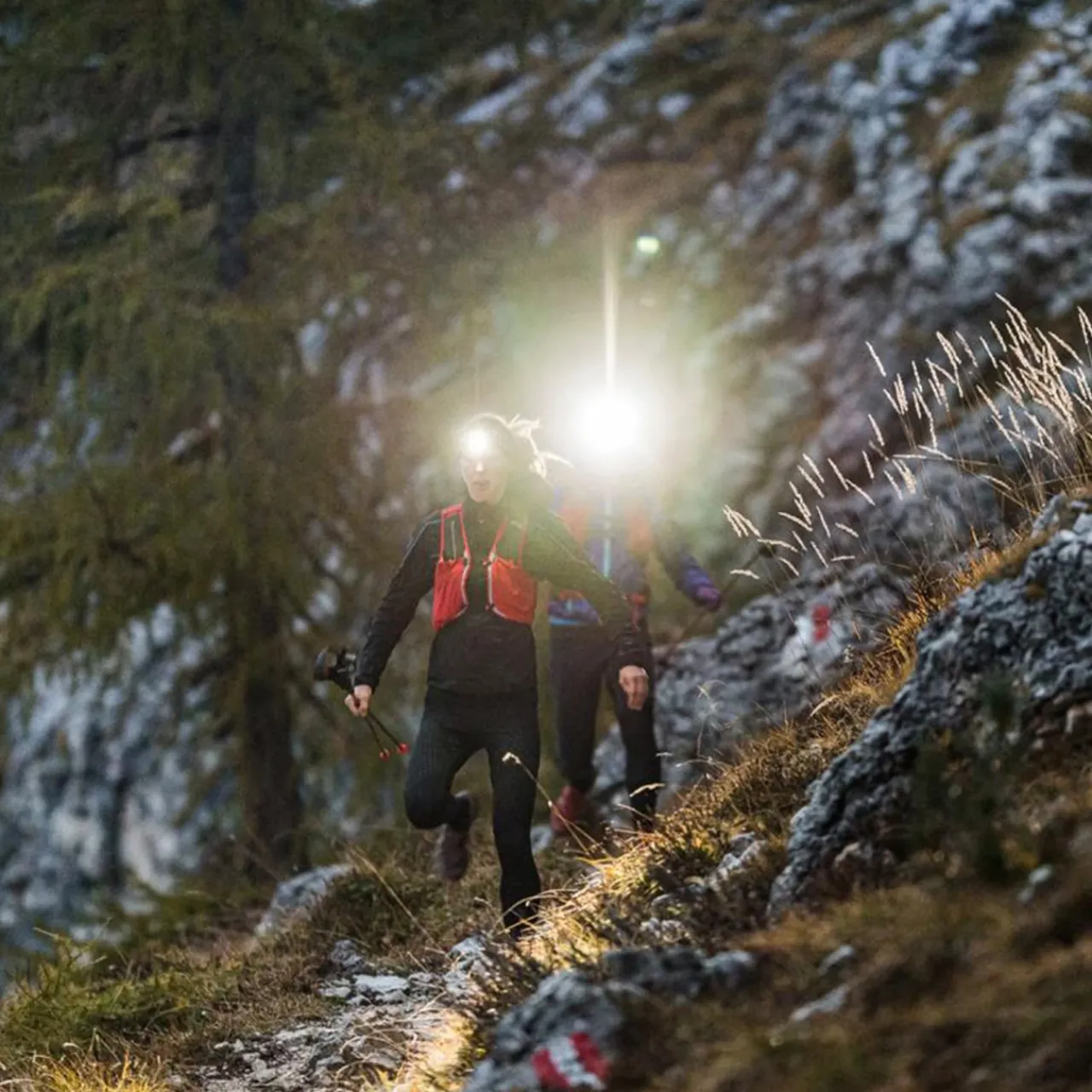 Ledlenser NEO9R Running Head Torch with Chest Strap