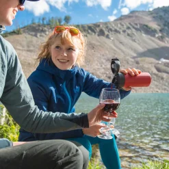 GSI Outdoors Nesting Red Wine Glass Set