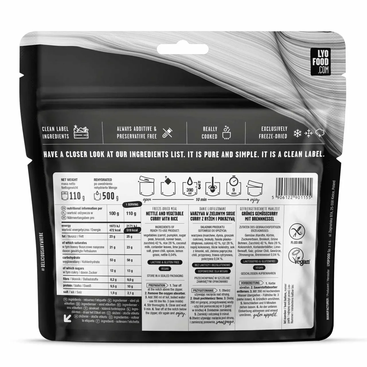 Adventure Nutrition Nettle Curry (Big Pack)