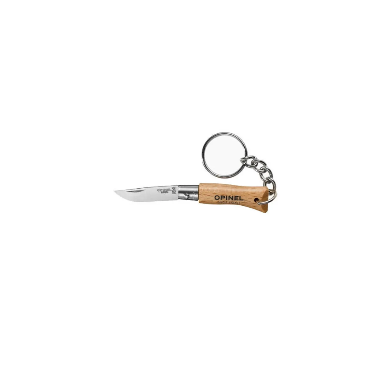Opinel No.2 Classic Originals Non Locking Stainless Steel Keyring Knife