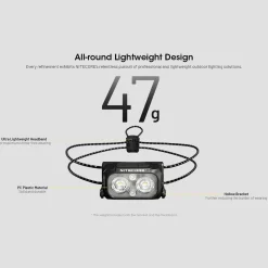 Nitecore NU25 MCT UL Ultra-Light Rechargeable Head Torch