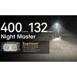 Nitecore NU25 MCT UL Ultra-Light Rechargeable Head Torch
