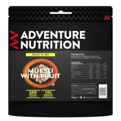 Adventure Nutrition Pack 'N' Go 600 kcal Muesli with Fruit