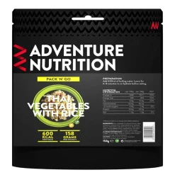 Adventure Nutrition Pack 'N' Go 600 Kcal Vegetarian Thai Rice
