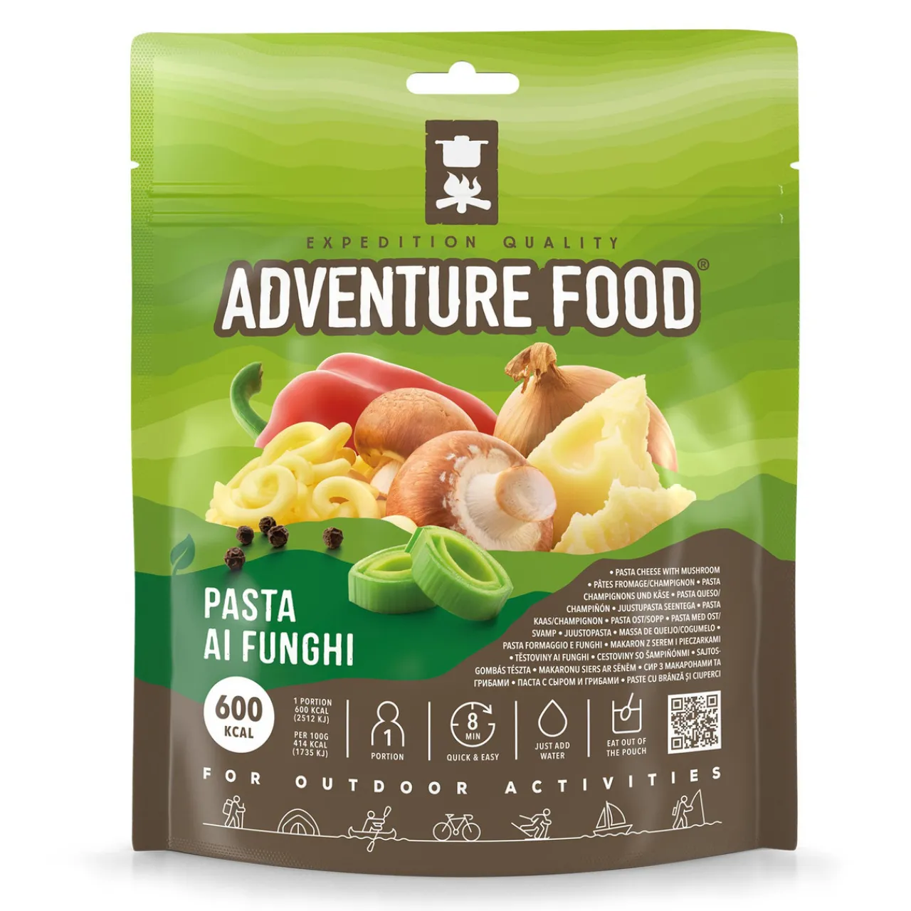 Adventure Food Pasta ai Funghi