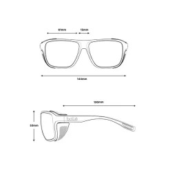 Bolle Pathfinder Sunglasses - 100 Gun Lens
