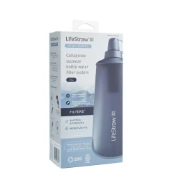 Pure Clear Peak Series Collapsible Squeeze Bottle 1L