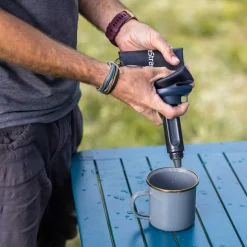 Pure Clear Peak Series Collapsible Squeeze Bottle 1L