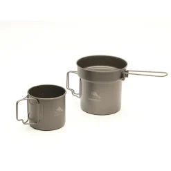Snow Peak 1-Person Titanium Compact Cookset