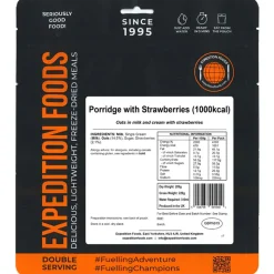 Expedition Foods Porridge with Strawberries (Double Serving)