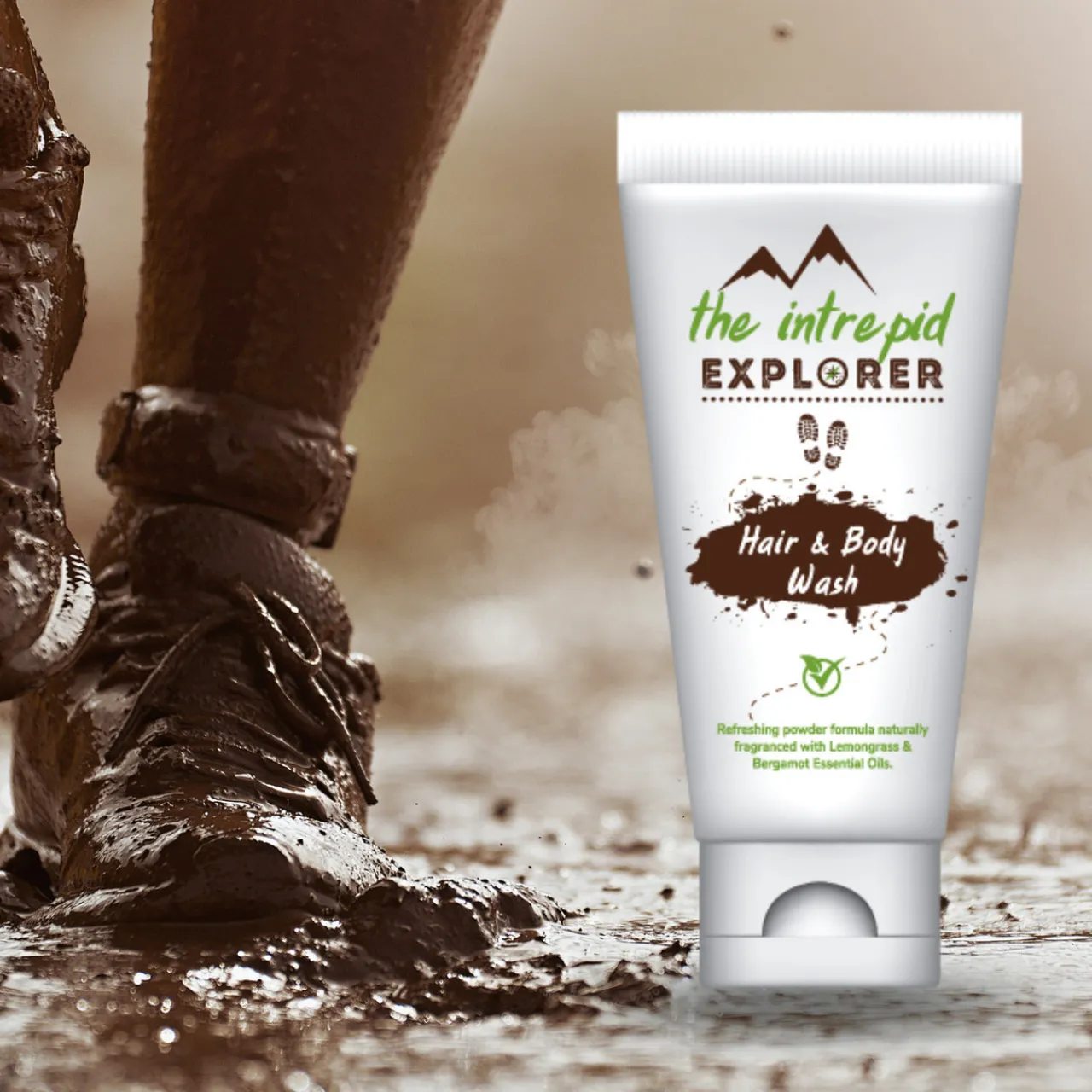 Pits & Bits Powdered Hair & Body Wash