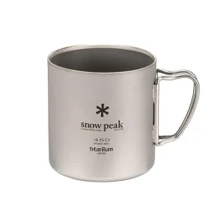 Snow Peak Recycled Titanium Double Wall 450 Mug