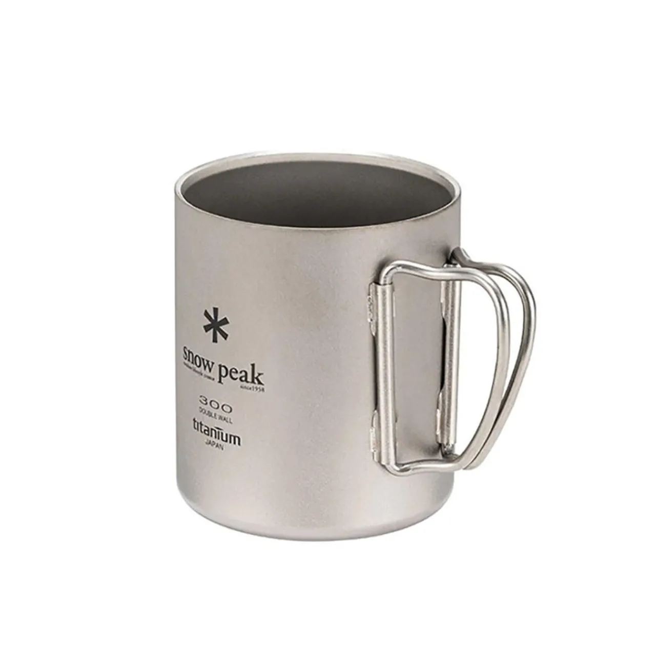 Snow Peak Recycled Titanium Double Wall 300 Mug