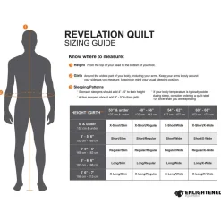 Enlightened Equipment Revelation 950FP 20F Down Quilt with Draft Collar