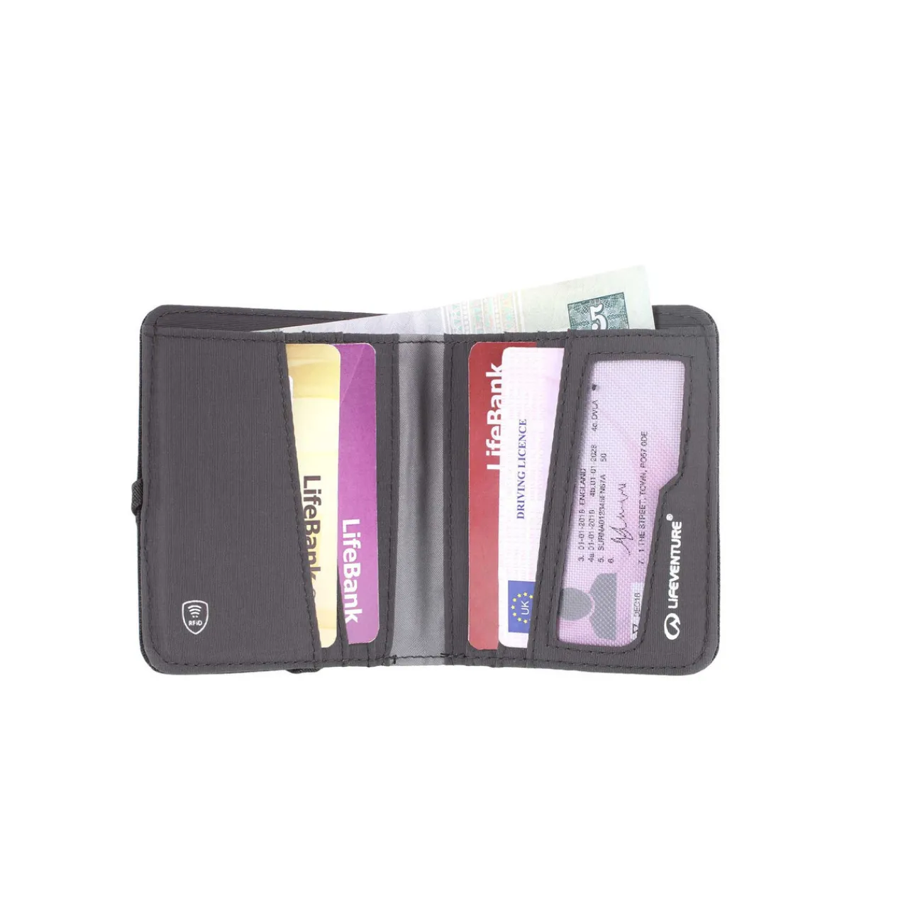 Lifeventure RFiD Compact Wallet