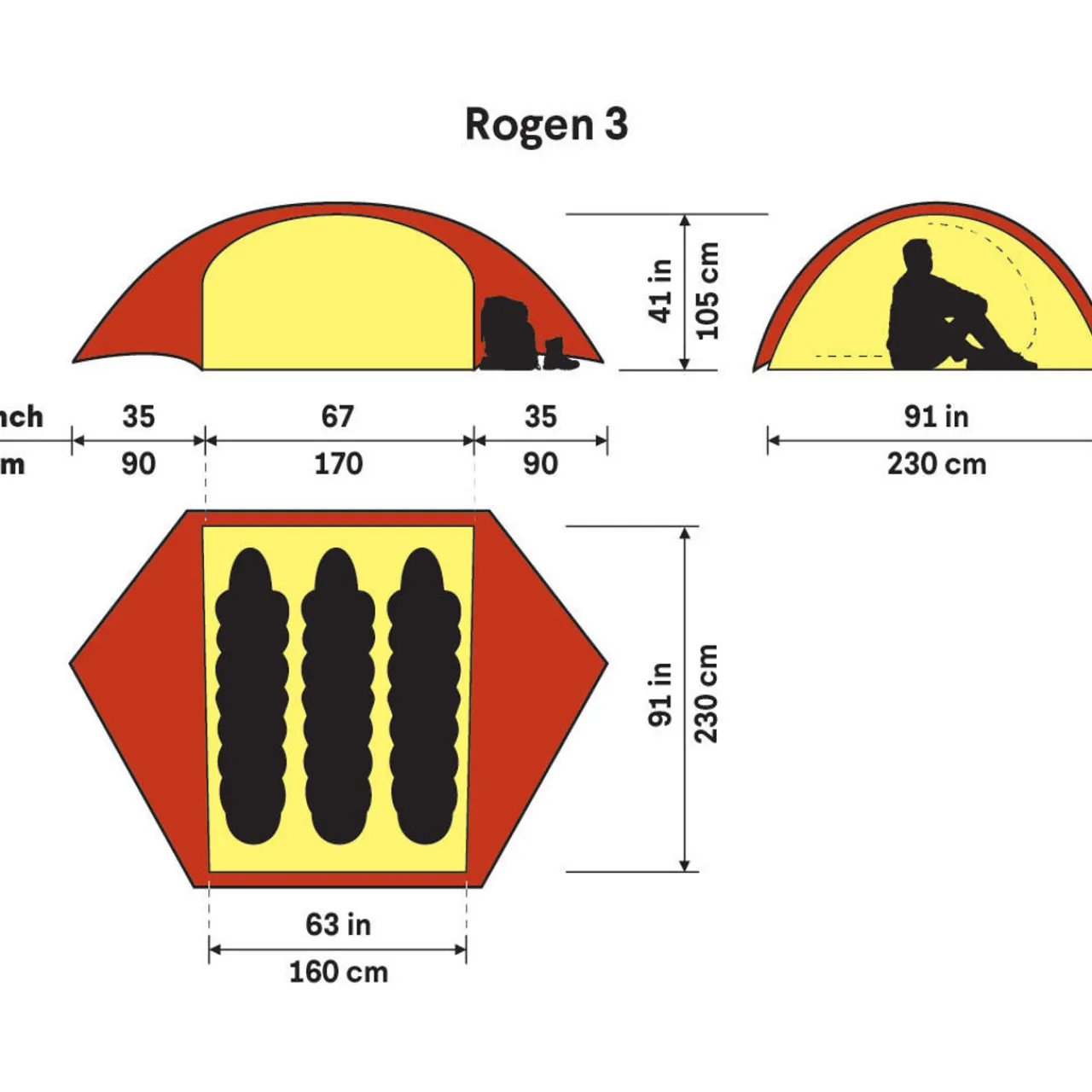 Hilleberg Rogen 3 Person Tent