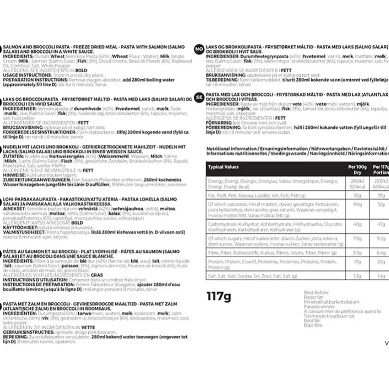 Summit to Eat Salmon and Broccoli Pasta