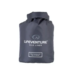 Lifeventure Silk Sleeping Bag Liner, Rectangular