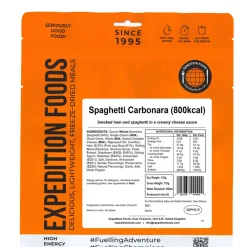 Expedition Foods Spaghetti Carbonara (High Energy Serving)