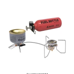 MSR StormBreaker Multi-Fuel Stove + Fuel Bottle