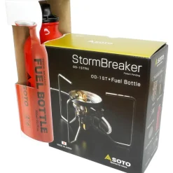 MSR StormBreaker Multi-Fuel Stove + Fuel Bottle
