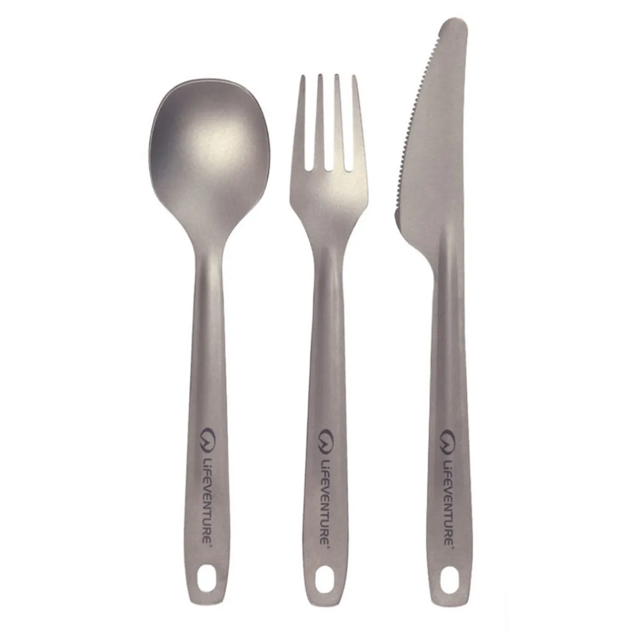 Lifeventure Superlight Titanium Cutlery Set