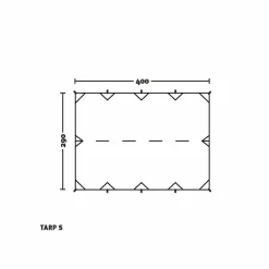 DD Hammocks Tarp S Zero-G Line (2.9m x 4m)