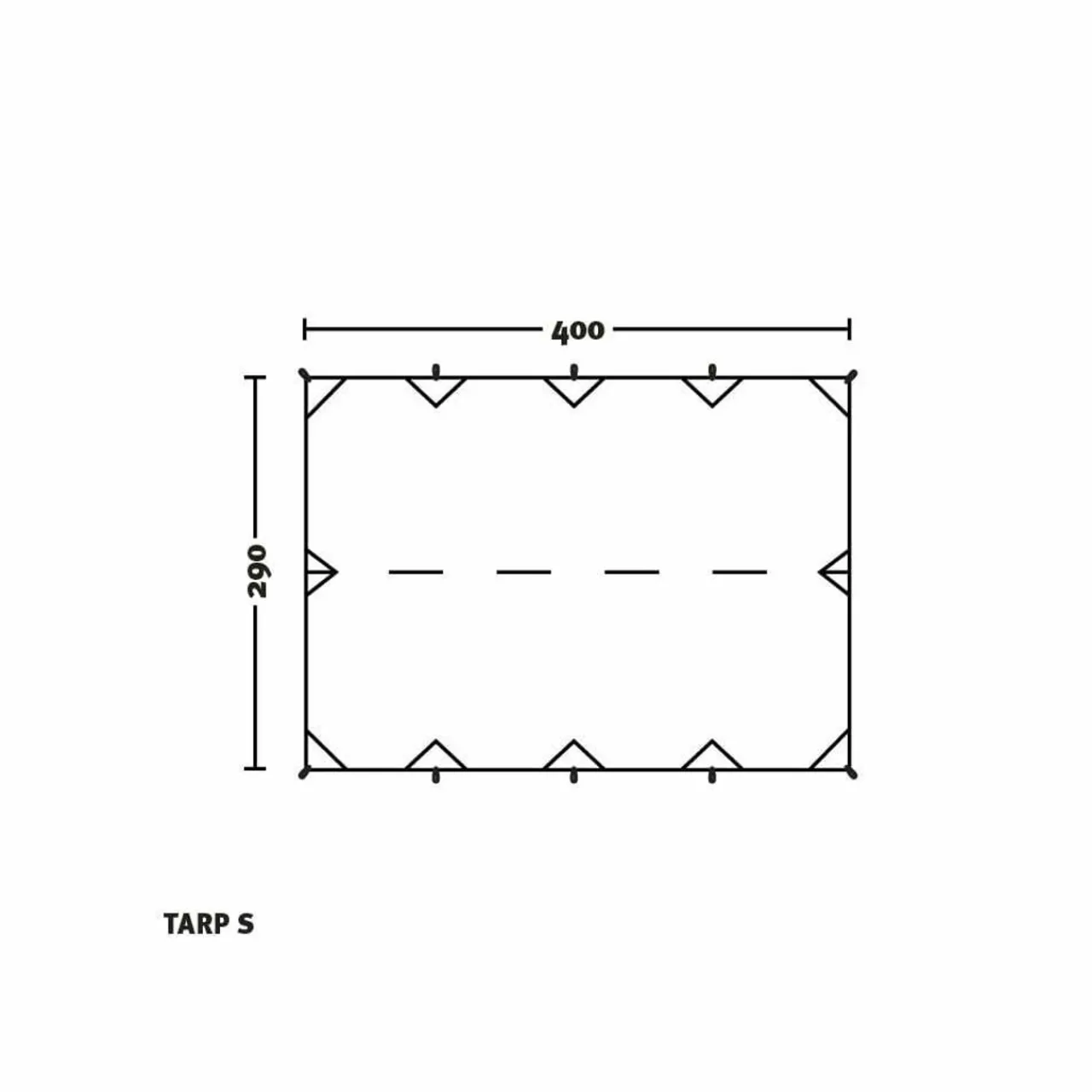 DD Hammocks Tarp S Zero-G Line (2.9m x 4m)