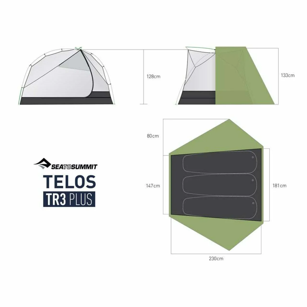 Sea to Summit Telos TR3 Plus Tent