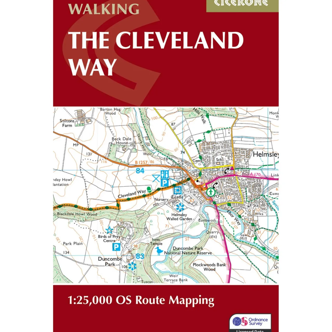 Harvey Maps The Cleveland Way and the Yorkshire Wolds Way 2024